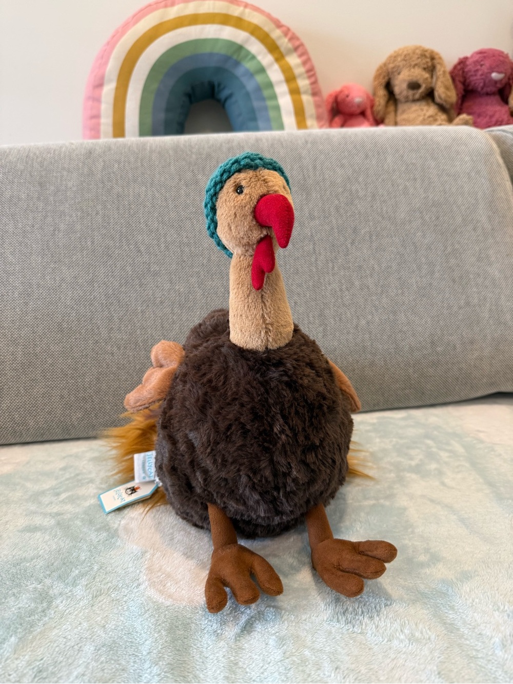 Jellycat Theo Turkey BNWT
